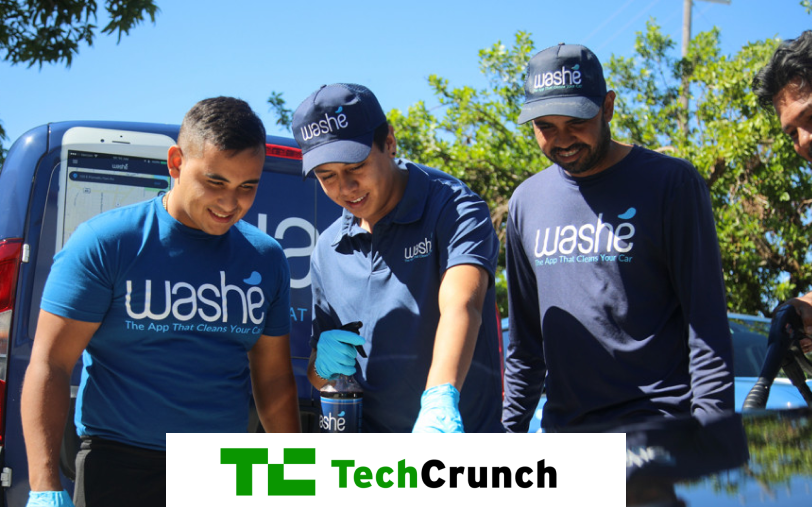Washé raises $3.5 million for its on-demand car washing service and biz platform